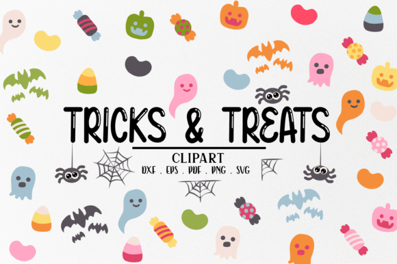 Download Cute Halloween Candy Clipart Svg - Clipart Collection