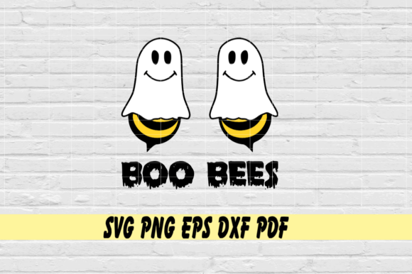 Download Boo Bees Svg Png Eps Dxf Pdf, Ghost Bees - Ghost Collection