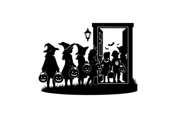 Download Children in Halloween Costumes Trick-or- - Costumes Collection