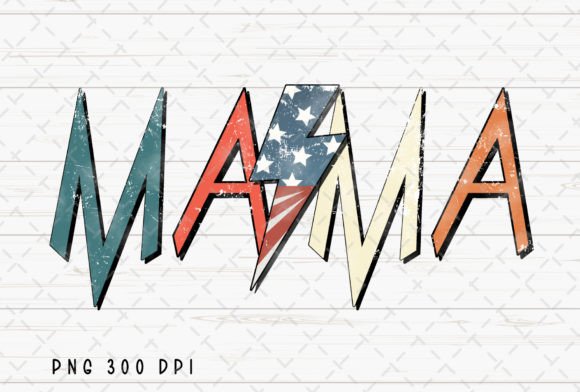 Download Rocker Mama 4th of July Mom Mother's Day - Rocker Collection