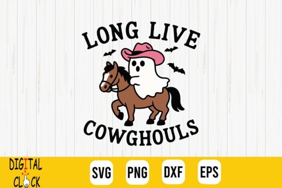Download Long Live Cowghouls Cowboy Ghost Cowgirl - Ghost Collection