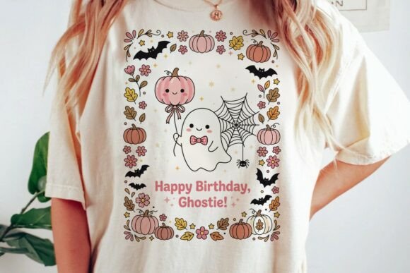 Download Happy Birthday Ghostie Kawaii - Ghost Collection