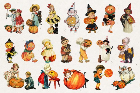 Download Halloween Kids &amp; Costumes Clip Art - Costumes Collection