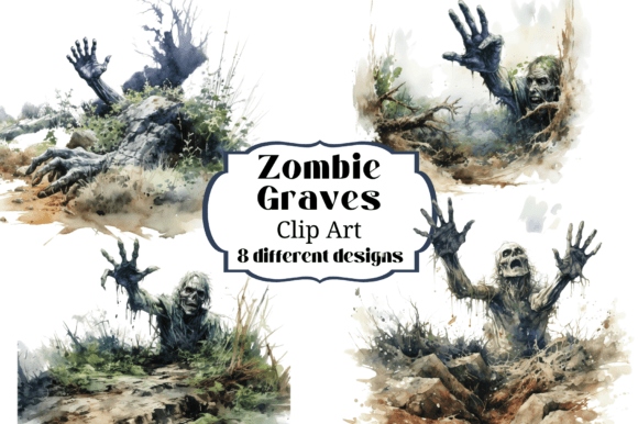 Download Zombie Grave Clipart Transparent - Clipart Collection