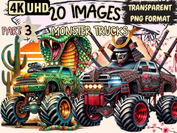 Download Monster Trucks Clipart P3 - Clipart Collection