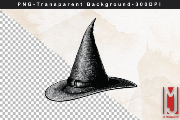 Download Watercolor Witch Hat Clipart - Clipart Collection