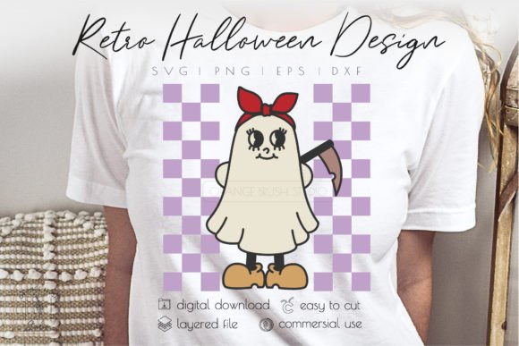 Download Cute Ghost Kids Halloween SVG File - Ghost Collection