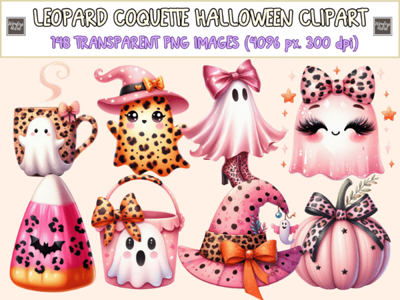 Download Leopard Coquette Halloween Clipart - Clipart Collection