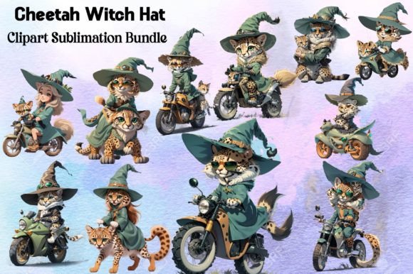 Download Cheetah Witch Hat Clipart PNG - Clipart Collection