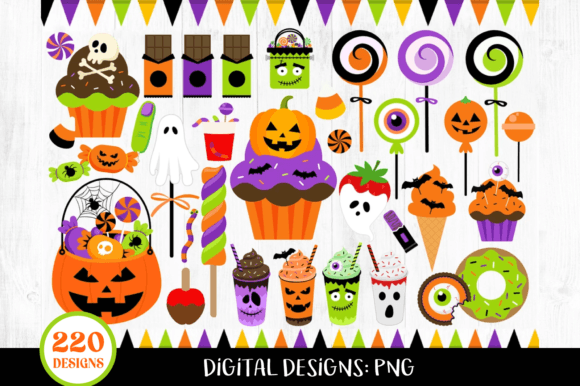 Download Halloween Candy Clipart Bundle - Clipart Collection