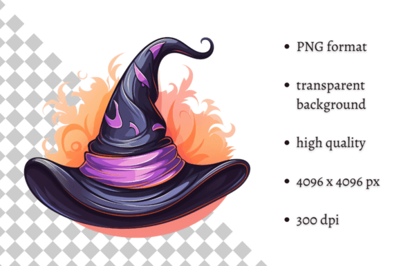 Download Pastel Pink Halloween Witch Hat Clipart - Clipart Collection