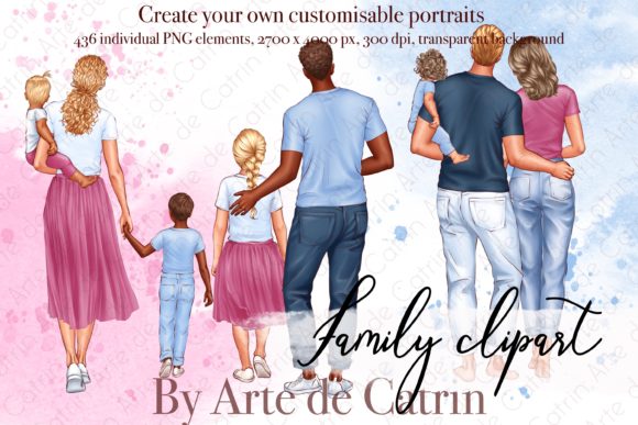 Download Big Family Creator Clipart, Mother's Day - Clipart Collection