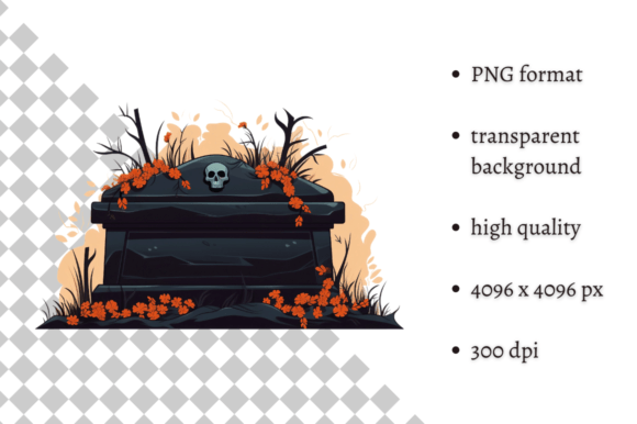 Download Cute Halloween Grave PNG Clipart - Clipart Collection