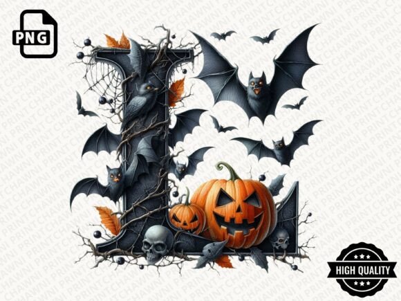 Download Halloween Alphabet Clipart Sublimation - Clipart Collection